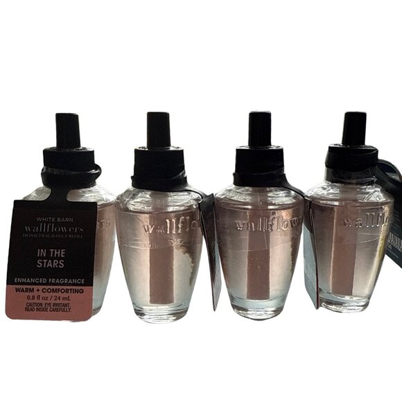 ***SOLD***Bath and Body Works In the Stars Wallflower refills bundle lot of 4 - Picture 2 of 3
